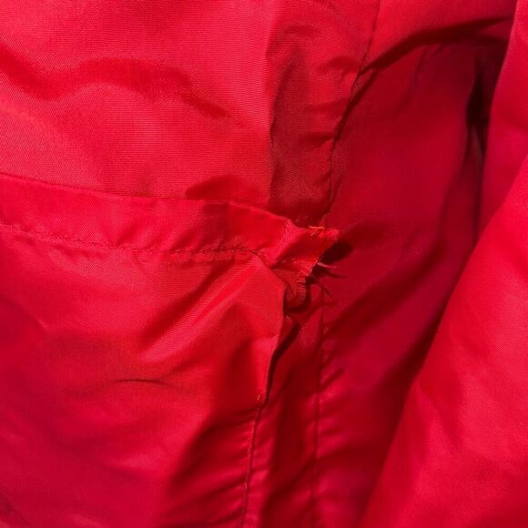 Vintage Marine Corp Jacket Medium 70s Artex USMC Red Military Lightweight Nylon - Picture 11 of 16